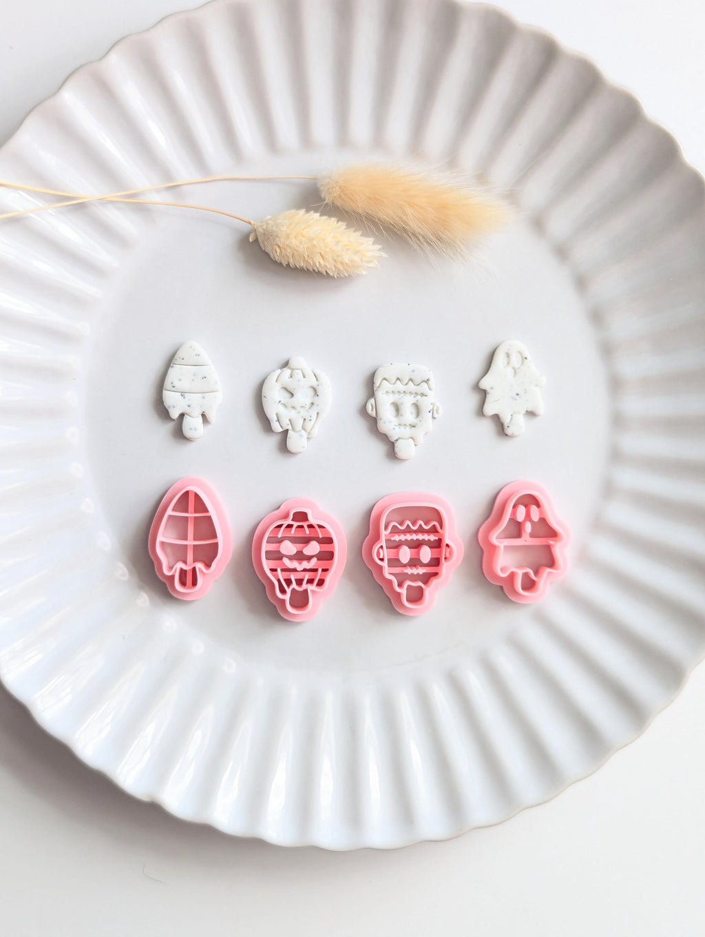 Halloween ice cream polymer clay cutter