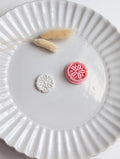 Sand dollar polymer clay cutter