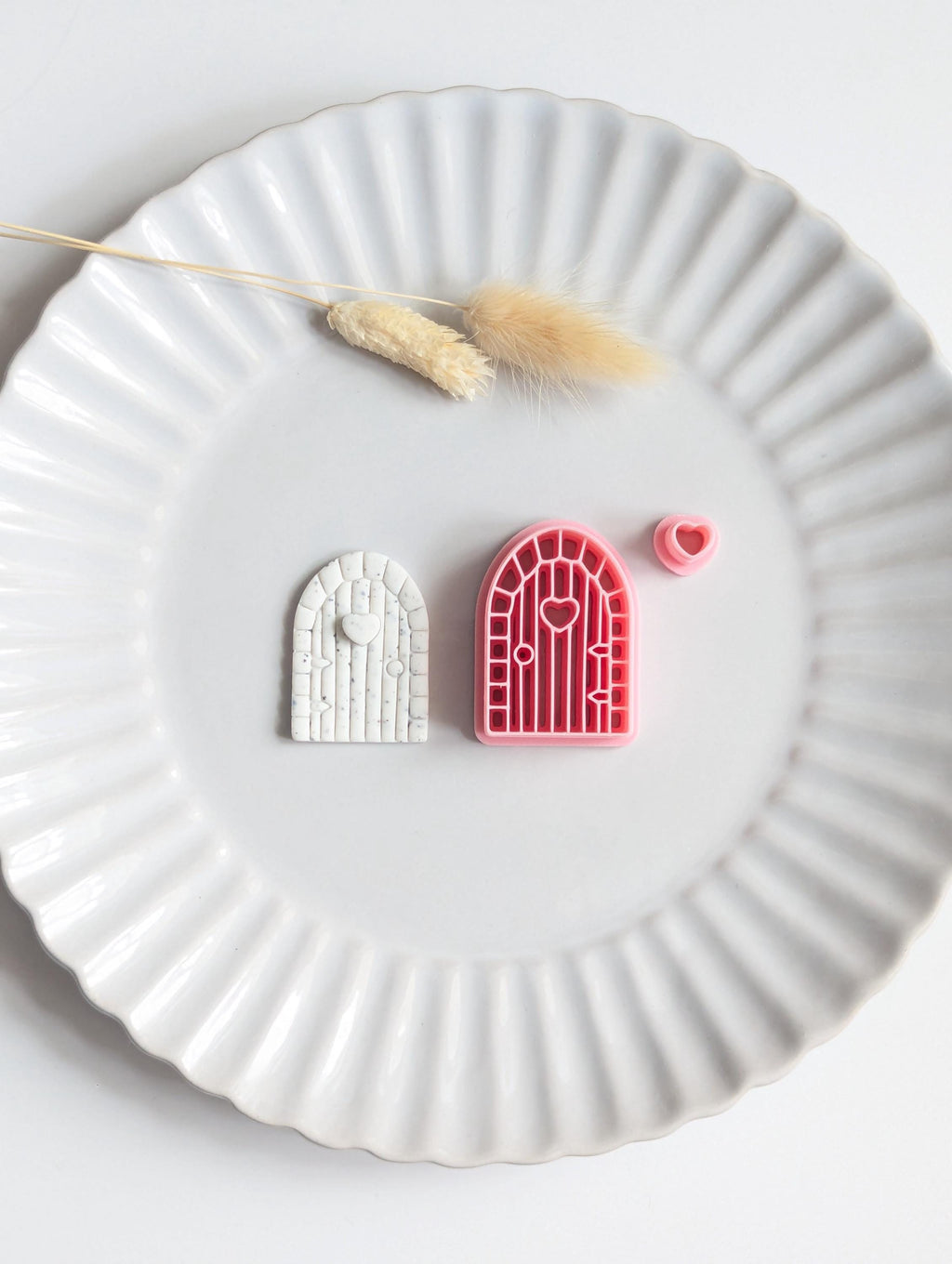Fairy door polymer clay cutter set