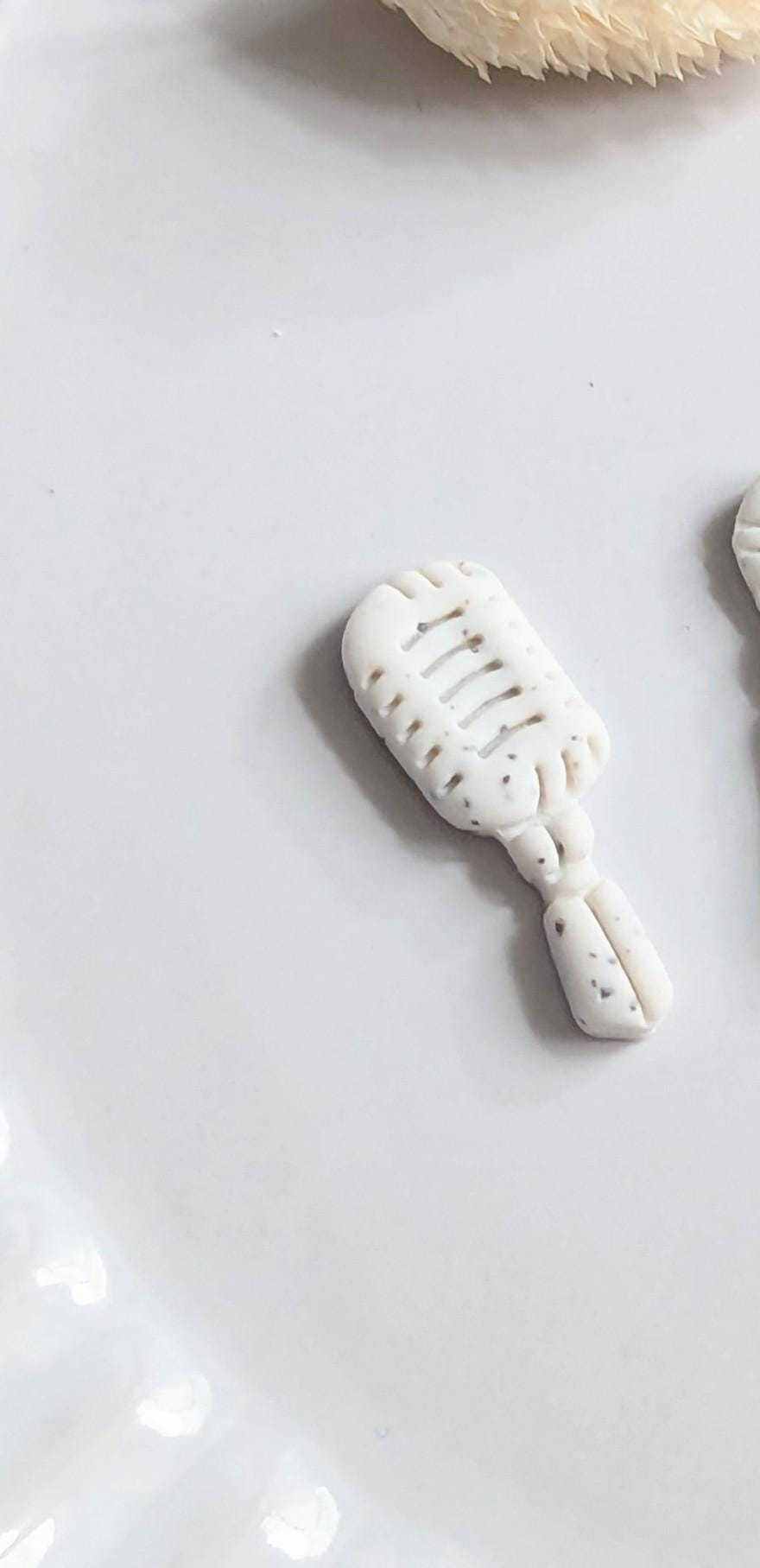 Microphone polymer clay cutter set