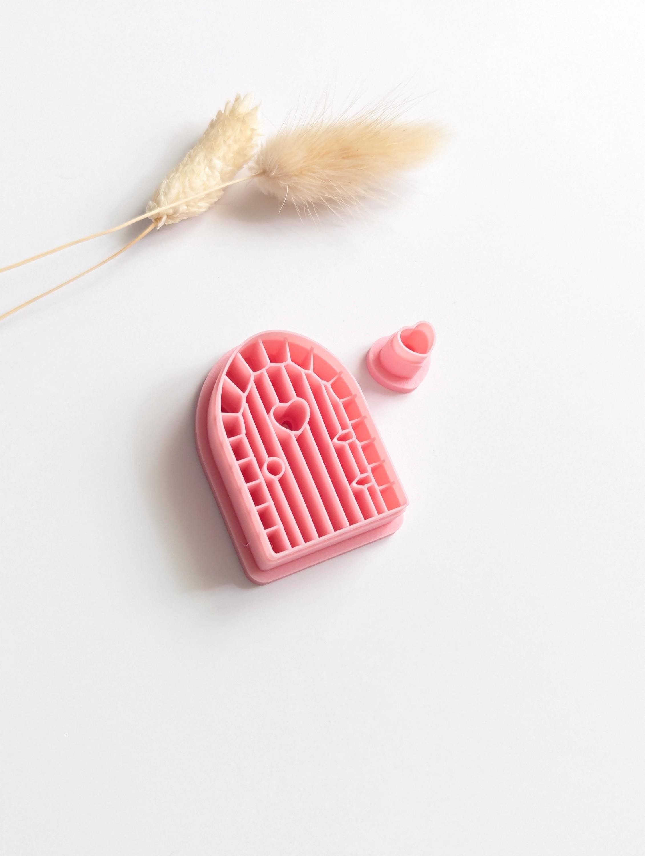 Fairy door polymer clay cutter set