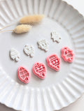 Halloween ice cream polymer clay cutter