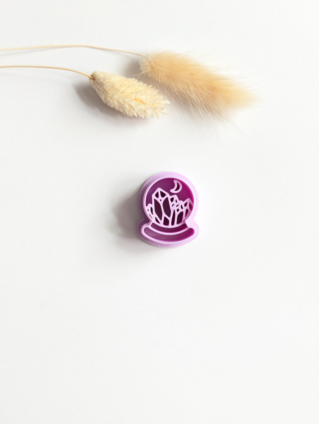 Crystal ball polymer clay cutter